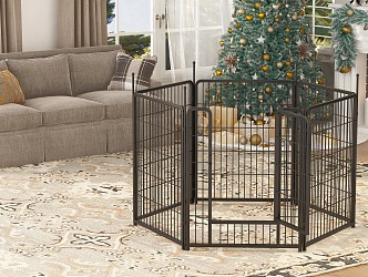 Christmas Living Room Pet Cage 3d model