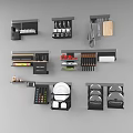 Modern Kitchen Shelving Units For Organizing Utensils Dishes Spices And Kitchen Tools