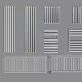 Modern Radiators 3d model