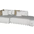 Modern Multiplayer Sofa 3d model