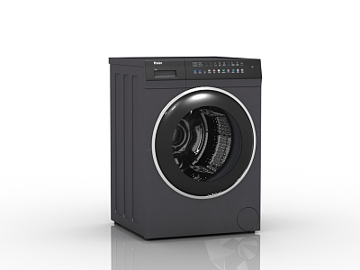 Modern washing machine drum washing machine 3d model