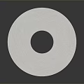 Soft White Textured Toilet Paper Roll Household Essential For Daily Bathroom Use