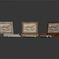 Modern cigar cigarette filter cigarette 3d model