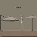 Pollform Modern Sunshades With Cantilever And Umbrella Designs For Outdoor Spaces