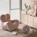 Single sofa 3d model
