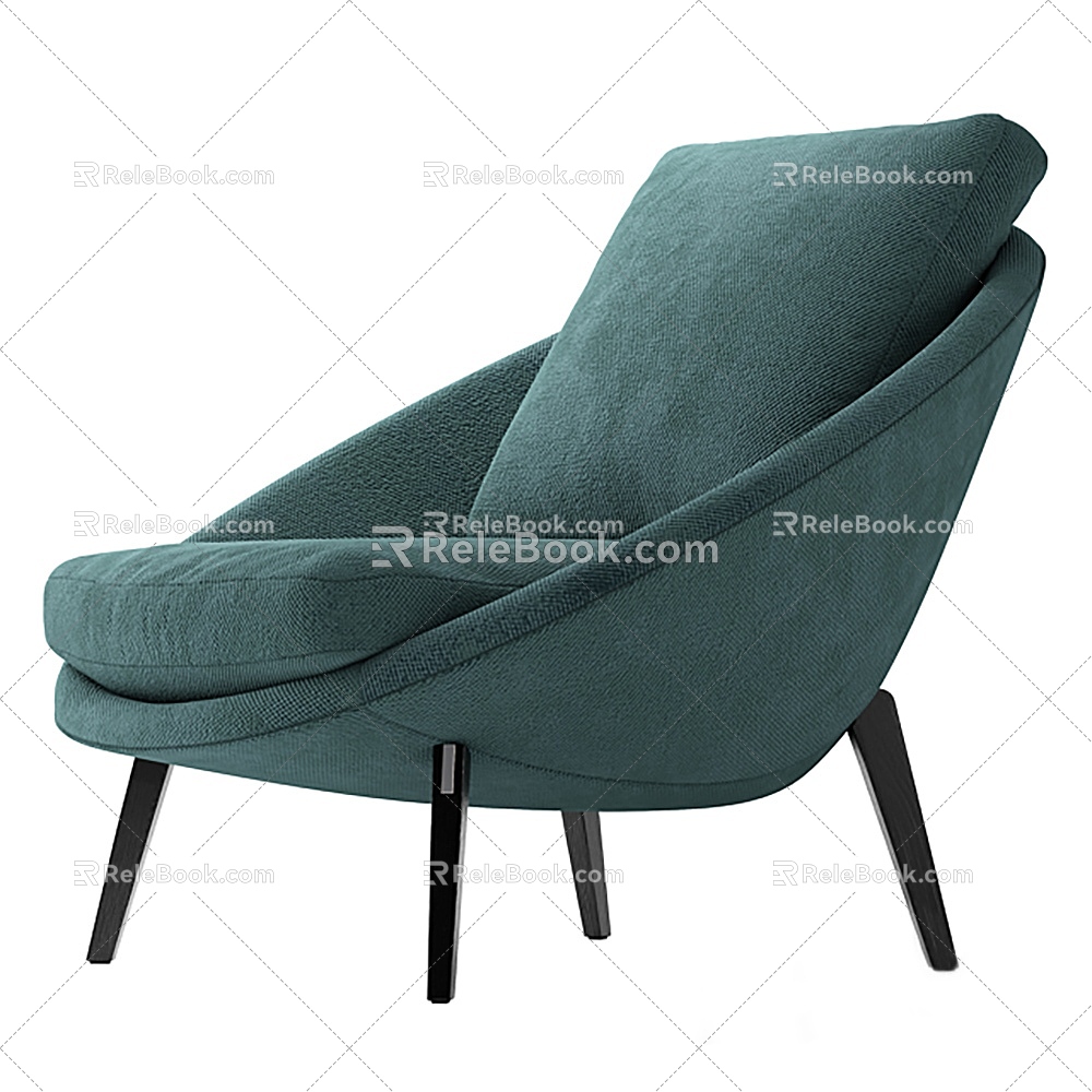 Sofa Single Sofa Seat Casual Sofa 3d model