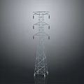 Pole Transmission Equipment Pole PBR Item Unreal 3d model