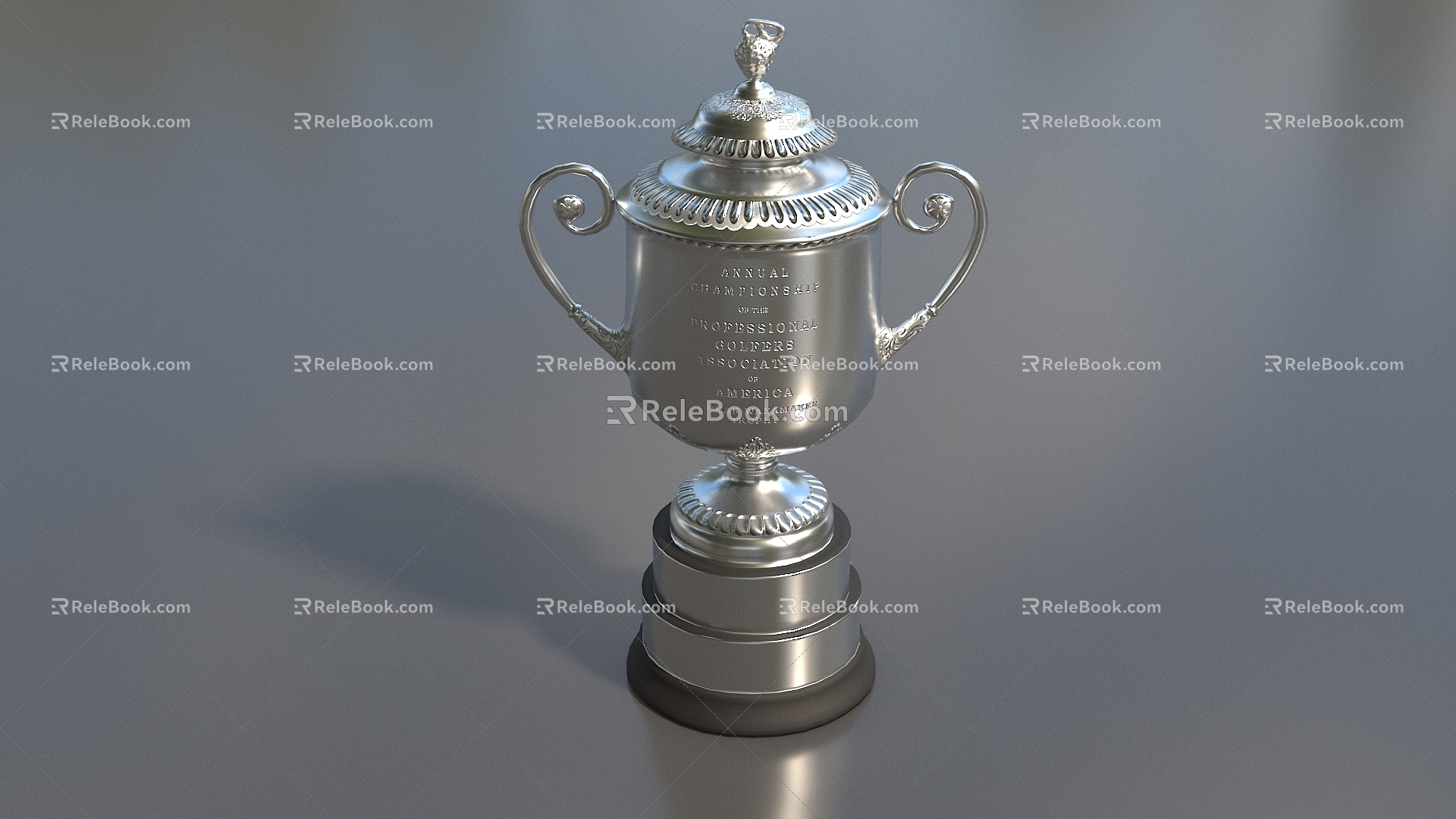 Trophy Silver Cup Decorations Champion Trophy Medal Creative Trophy Low Face Number Low Model Simple Model Game Sub-era Film and Television Level Super Realism 3d model