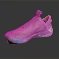 Modern Sleek Sports Shoes With Breathable Mesh Upper And Blue Transparent Sole For Daily Use
