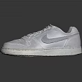 Clean White Low Top Casual Sneakers With Smooth Leather Upper For Daily Wear
