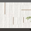 Modern background wall modeling background wall patchwork 3d model