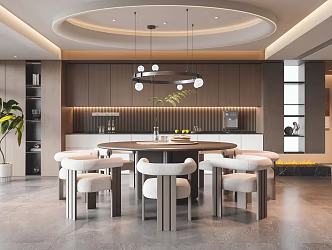 Modern Restaurant 3d model