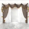 Curtains 3d model