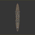 Ship Ship Warship Warship 3d model