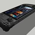 Modern game console 3d model