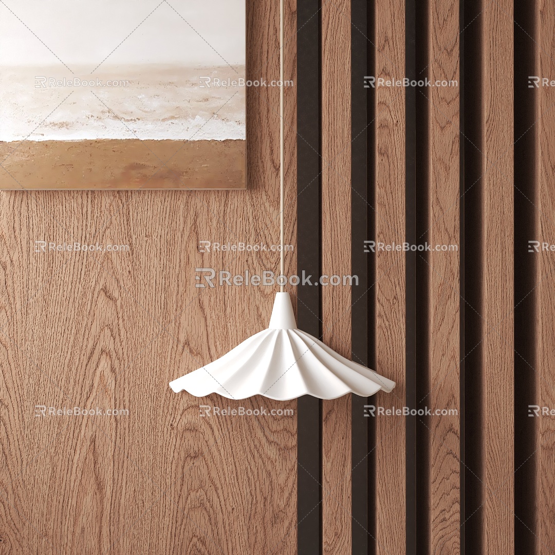 Modern chandelier 3d model