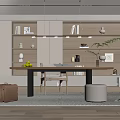 Quiet study 3d model