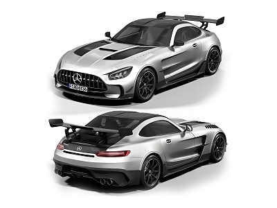 Mercedes AMG sports car model