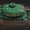 Tank T 34 85 Old Tank Vintage Tank 3d model