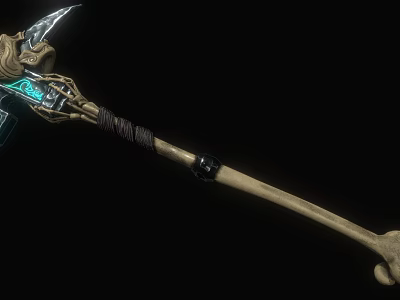 Skull Hammer 3d model