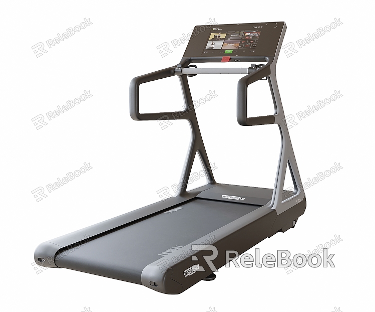 Modern Treadmill Fitness Equipment model