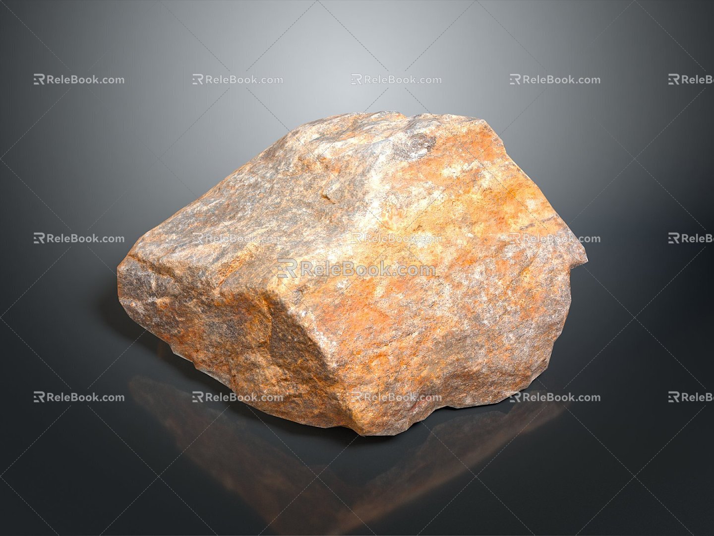 Stone Rock Stone Stone Appreciation Stone Strange Stone Ore Realistic 3d model