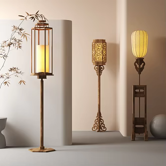 Floor lamp 3d model