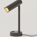 Modern Lighting Combinations with Black Floor Lamp White Table Lamp and Minimalist Design