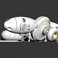 Modern Gamepad Automatic Device Wireless Gamepad 3d model