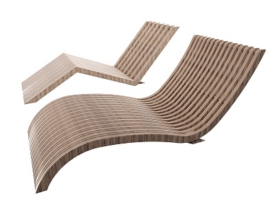 Beach Chair 3d model