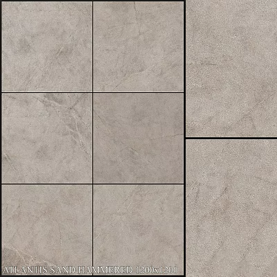 Gray Square Tile Components For Building Interior Flooring With Durable Material 3d model