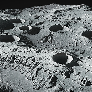 Moon Landscape Moon Ground Moon Terrain Moon Geopark Valley Moon Mars 3d model