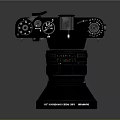 ZENT SRH1 Black Camera With Large Lens And Green Screen Control Buttons