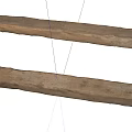 Long Rustic Stone Wood Logs with Natural Texture for Decorative Use