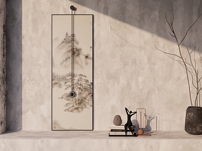 Chinese Landscape Painting Hanging Painting Decorative Painting model