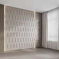 Stylish Background Wall Designs With Different Textures Materials Curved Grooves Light Dark And Concrete Tones