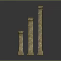 Columns Stone Columns Stone Columns Old Columns Roman Columns Roman Columns Classical Columns Greek Columns 3d model