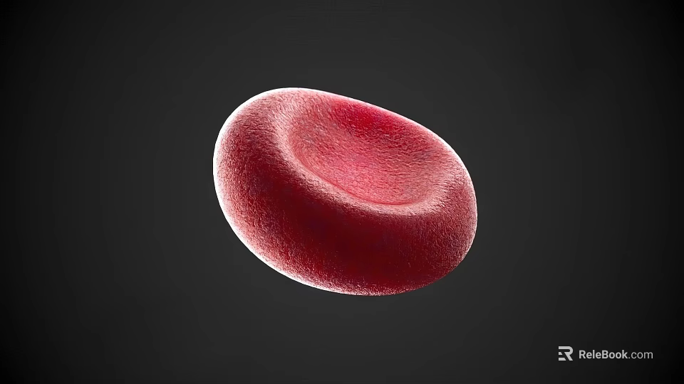 Blood Collection Area Featuring Red Blood Cell Sample For Laboratory Analysis 3d model 