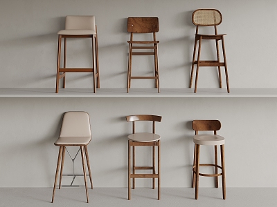 Bar Chair Stool 3d model