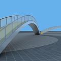 arch bridge 3d model