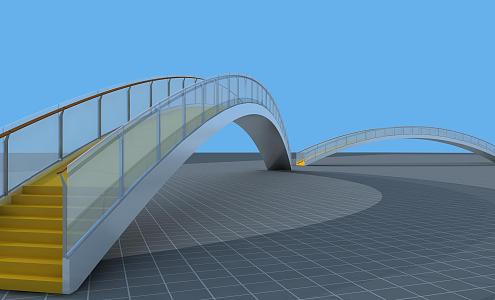 arch bridge 3d model