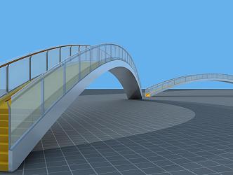 arch bridge 3d model