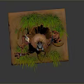 Elf Tree Demon Tree Monster Tree Man Tree Elf Monster Alien Monster 3d model
