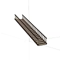 Elegant Staircase Design With Decorative Railing And Smooth Stone Steps