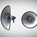 Commercial Megaphone Equipment With Metal Housing And Portable Design For Public Address Use