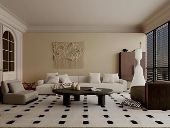 Living room 3d model