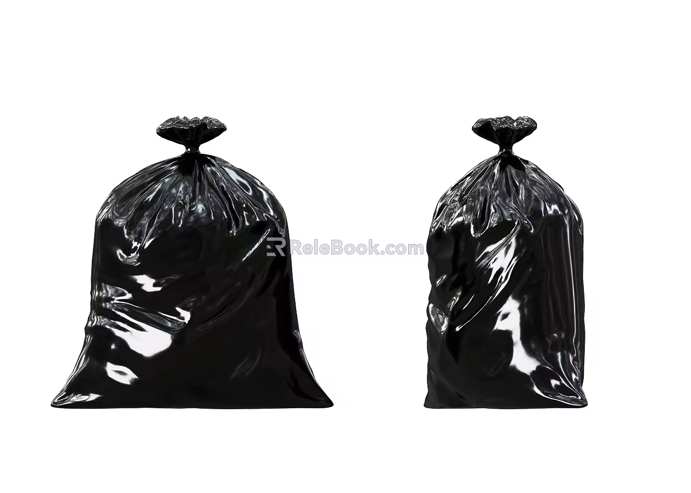 Garbage Bag Plastic Bag Black Garbage Bag Domestic Garbage Bag Plastic Garbage Bag Plastic Garbage Bag Garbage Bag Plastic 3d model