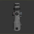 Infrared Steiner Laser Pistol Light Source Firearm Sight Firearm Device 3d model