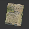 Construction Site Aerial View Showing Layout And Ongoing Development Progress