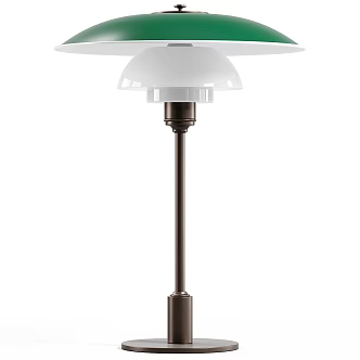 Vintage table lamp table lamp desktop 3d model